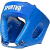 Боксерский шлем Sportko ОД1 (верх шнуровка)