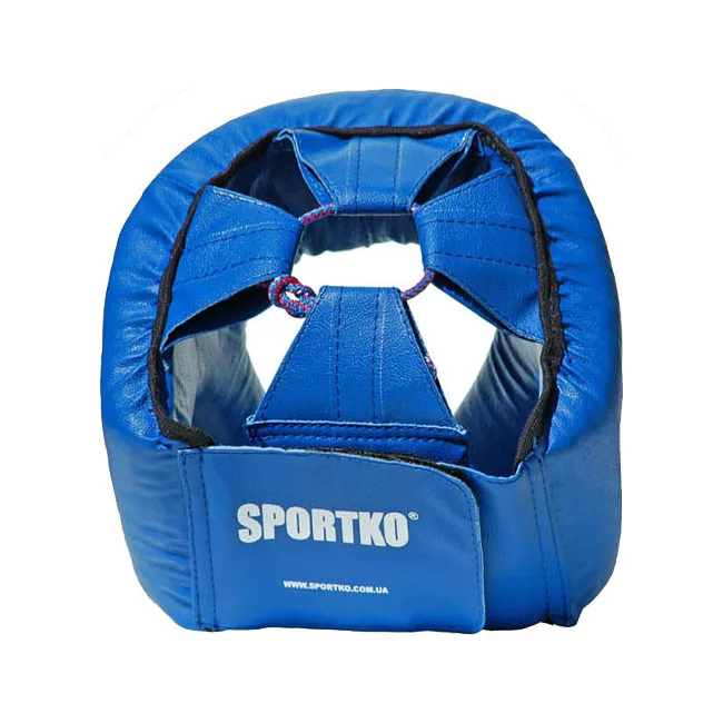 Боксерский шлем Sportko ОД1 (верх шнуровка)