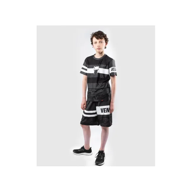 Футболка детская VENUM Bandit Dry Tech Black Grey