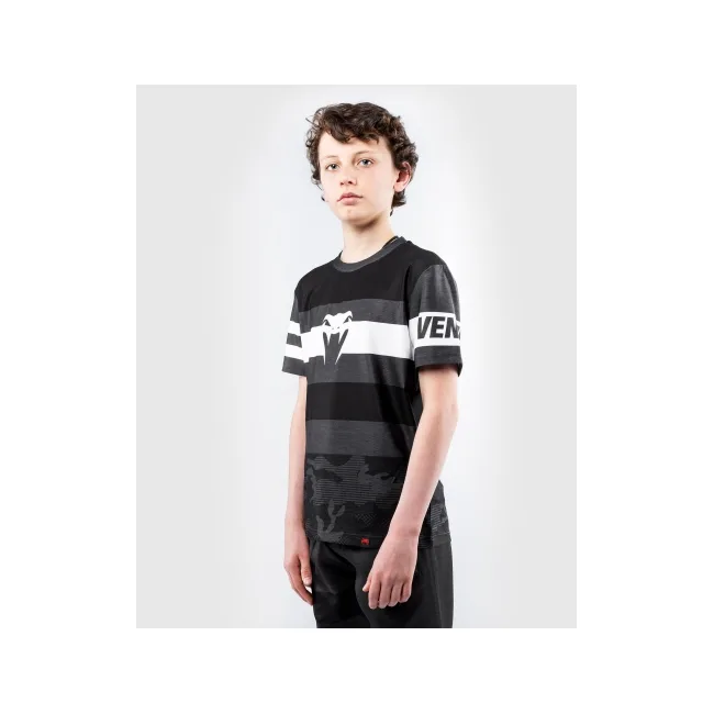 Футболка детская VENUM Bandit Dry Tech Black Grey