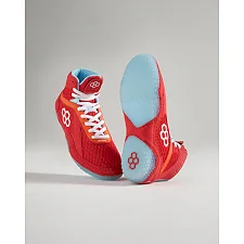 Детские борцовки RUDIS Alpha 2.0 Youth Cherry Slush