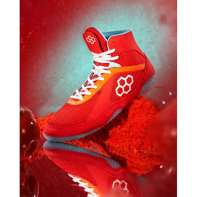 Детские борцовки RUDIS Alpha 2.0 Youth Cherry Slush