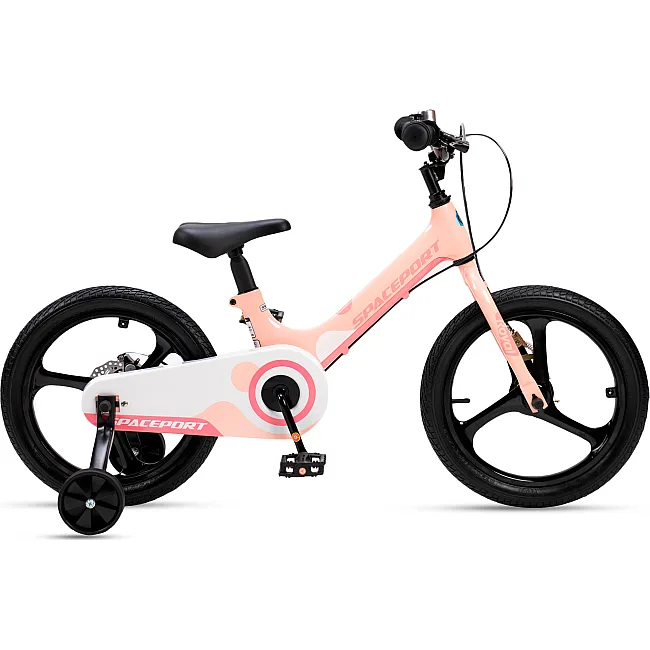 Дитячий велосипед ROYALBABY SPACE PORT 18", OFFICIAL UA, рожевий