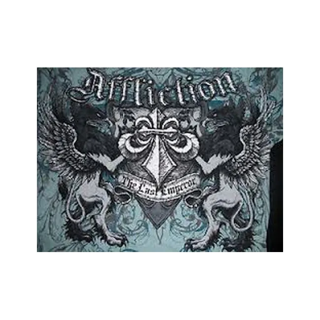 Футболка AFFLICTION Fedor Emelianenko Last Emperor- Blue