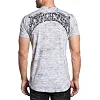 Футболка AFFLICTION Midnight Dirge SS Tee White Lt.Grey Ice Wash