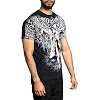 Футболка мужская AFFLICTION Scarecrow Black Lava Wash