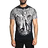 Футболка мужская AFFLICTION Scarecrow Black Lava Wash