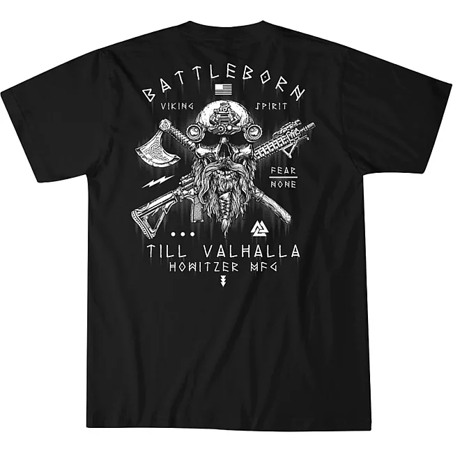 Футболка чоловіча HOWITZER Battleborn Drip Short S Black