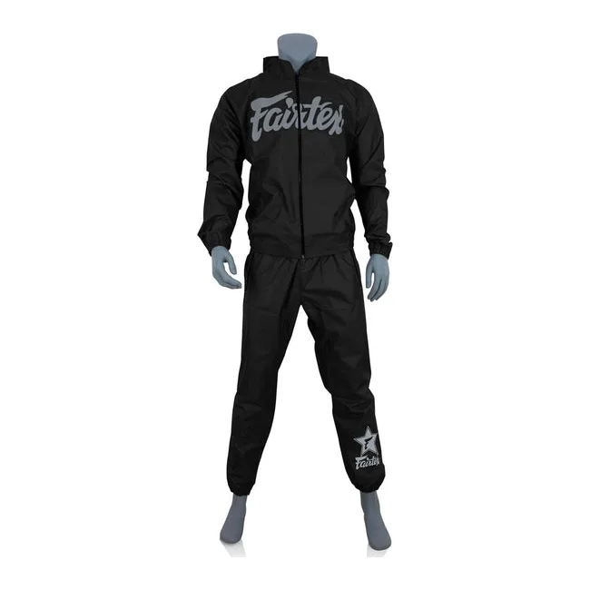 Костюм для сгонки веса FAIRTEX VS3 Vinyl Sweat Black Grey