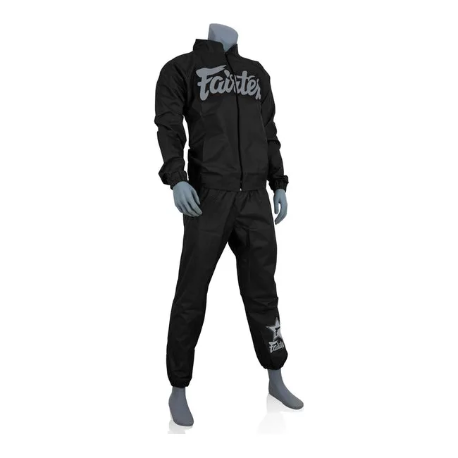 Костюм для сгонки веса FAIRTEX VS3 Vinyl Sweat Black Grey