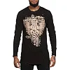 Лонгслив AFFLICTION Highway Drifters LS Rev. Black Tobacco Brown