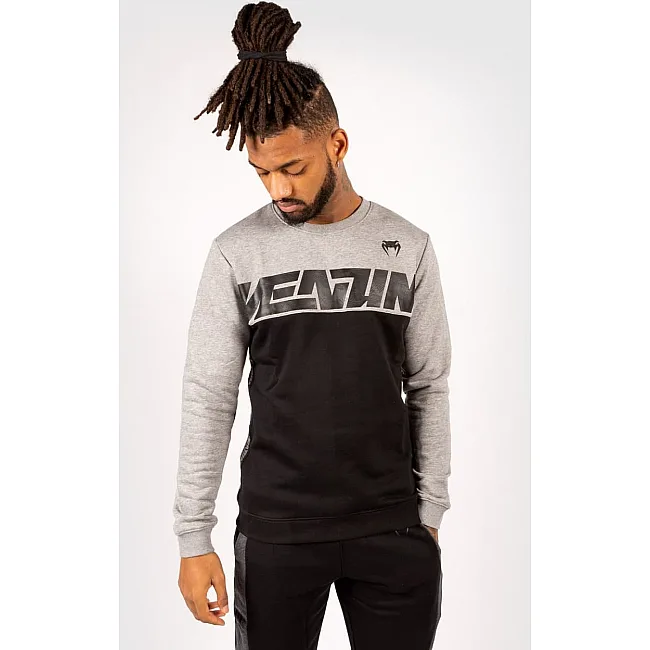Лонгслив VENUM Connect Black Dark Heather Grey