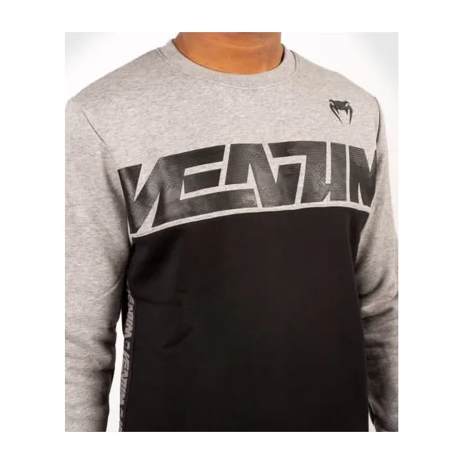 Лонгслив VENUM Connect Black Dark Heather Grey