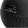 Мяч для фитнеса полумассажный POWERPLAY 4003 Ø75см Темно-серый + насос