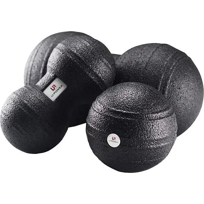 Набір масажних м'ячиків U-POWEX EPP (3шт) Black