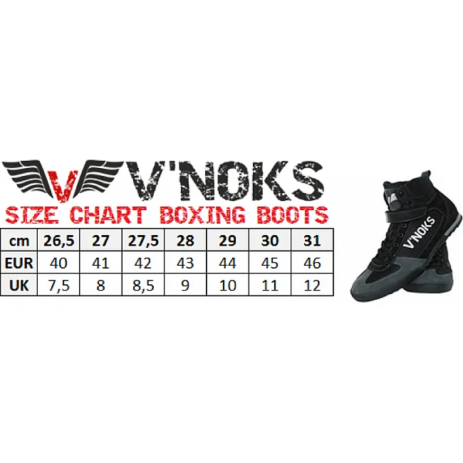 Обувь для бокса V`NOKS Grey