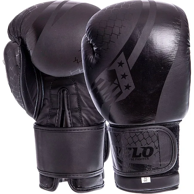 Боксерские перчатки кожаные VELO VL-2224