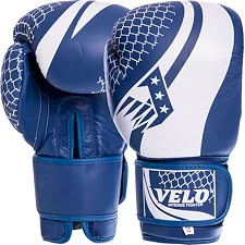 Боксерские перчатки кожаные VELO VL-2224