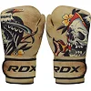 Перчатки для бокса RDX T14 HARRIER Brown Tattoo