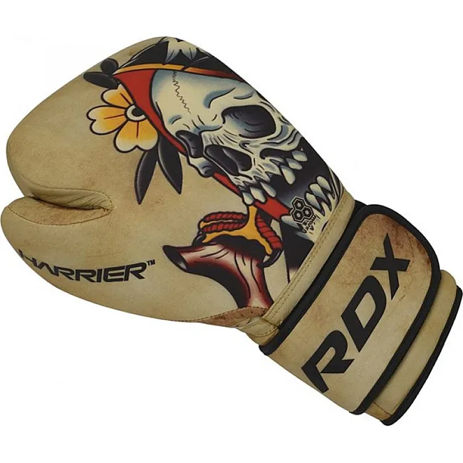 Перчатки для бокса RDX T14 HARRIER Brown Tattoo