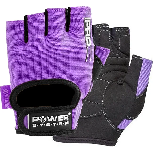 Перчатки для фитнеса POWER SYSTEM PS-2250 Pro Grip женские Purple