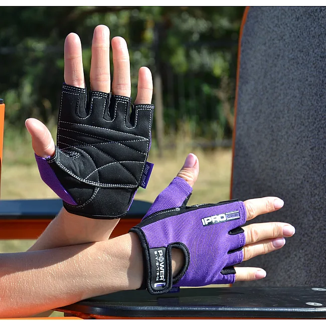 Перчатки для фитнеса POWER SYSTEM PS-2250 Pro Grip женские Purple
