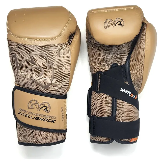 Перчатки снарядные RIVAL RFX-Guerrero Intelli-Shock Snake Skin Edition Beige