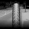 Покрышка на велосипед CONTINENTAL Contact Cruiser, 28 x 2.00, черная, не складная, светоотражающая