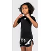 Рашгард для детей VENUM Contender Short Sleeves - Black