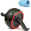 Ролик для пресса 7SPORTS Pro AB Wheel с обратным механизмом WA-3 черный