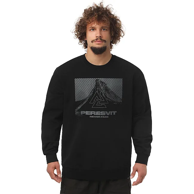 Свитшот PERESVIT Oversized Conflict Sweat Black
