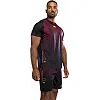 Тренувальна футболка VENUM Tactical XT Dry tech - Black/Burgundy/Gold