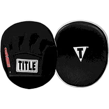 Лапы боксерские TITLE Boxing Gel Tech Punch Mitts 2.0 Black