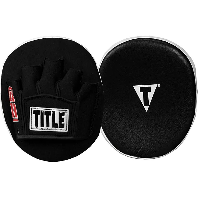 Лапы боксерские TITLE Boxing Gel Tech Punch Mitts 2.0 Black