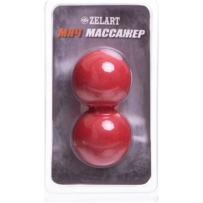 Мяч массажный двойной для МФР и самомассажа Duoball ZELART
 FI-8234 ø6см (Зеленый)