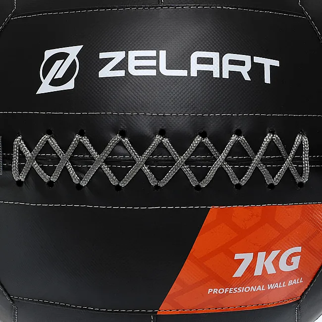 Мяч набивной медицинский для кроссфита WALL BALL ZELART
 TA-7822-7 вес-7кг