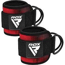 Манжеты на лодыжку RDX A4 Gym Ankle Pro Red Pair