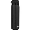Бутылка для воды металлическая ION8 1200 мл. Stainless Steel, Black