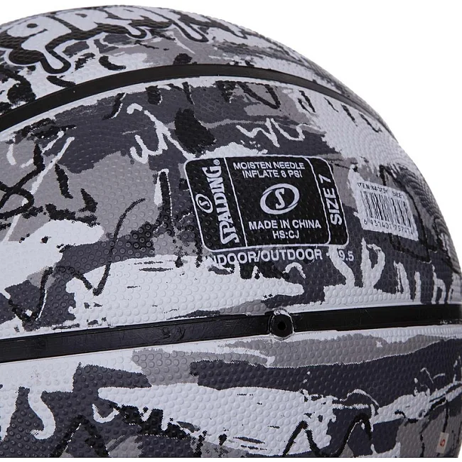 Баскетбольный мяч
 резиновый SPALDING GRAFFITI 84375Y
 7