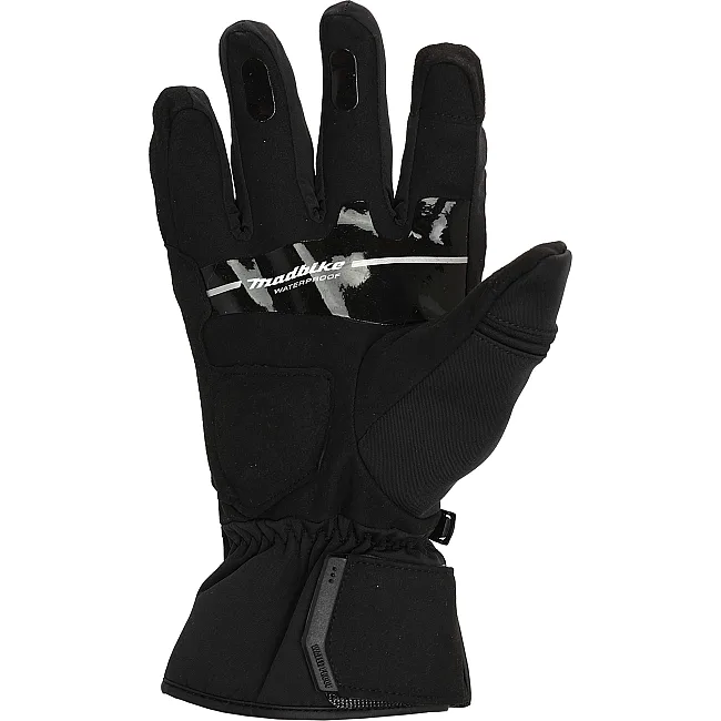 Зимние перчатки для мотоцикла
 MADBIKE MAD-65 (Черный-серый)