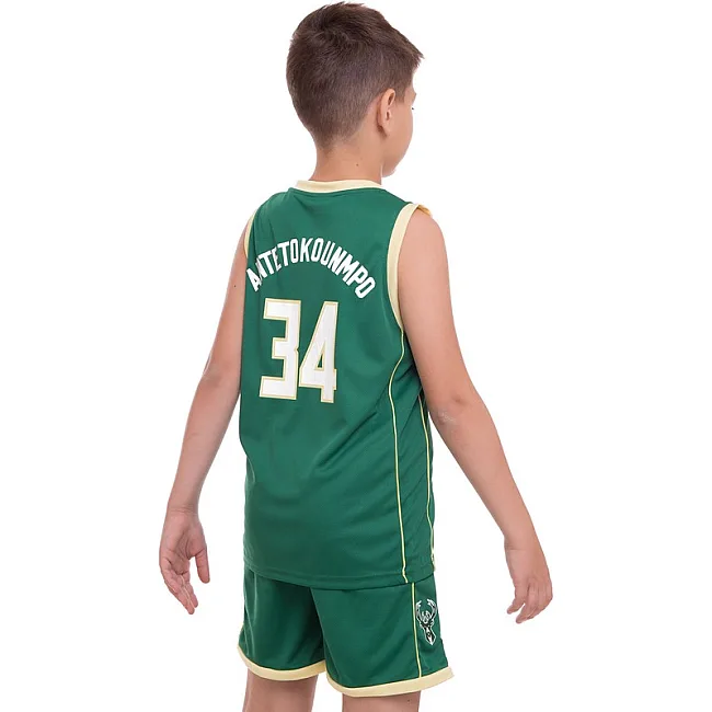 Детская баскетбольная форма
 NBA клуб Milwaukee Bucks 34 BA-0971