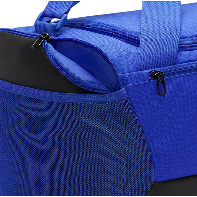 Сумка спортивная Nike NK BRSLA S DUFF - 9.5 черный 41L, синий 51x28х28 см