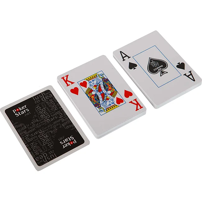 Игральные карты
 пластиковые SP-SPORT
 POKER Stars 8018 54 карты