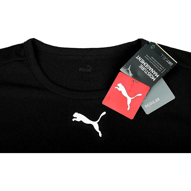 Футболка детская Puma teamRISE Jersey Jr черный