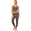 Спортивный костюм женский для йоги штаны и кроп-топ V&X SP131-CK7900 (Серый)