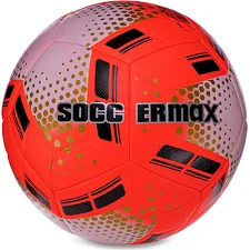 Футбольный мяч HYBRID SOCCERMAX FIFA FB-3119 №5 PU (Красный-белый)