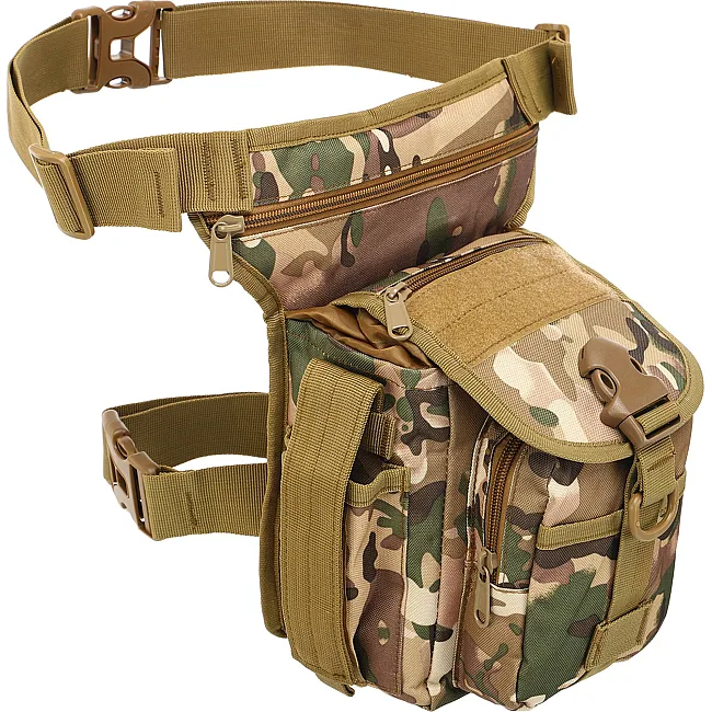 Тактична сумка
 на стегно SILVER KNIGHT SWAT TY-229-2
 28х10х27см 7л (Камуфляж Multicam)