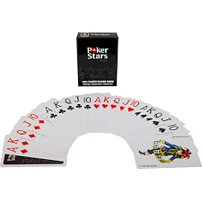 Игральные карты пластиковые SP-SPORT POKER Stars 8018 54 карты