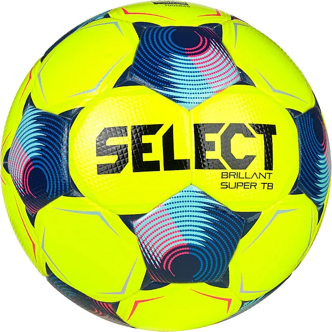 Мяч футбольный Select BRILLANT SUPER FIFA TB v25 желтый, синий 5
