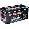 Набор для покера в металлической коробке Texas Holdem Poker set SP-SPORT 200T 200 фишек